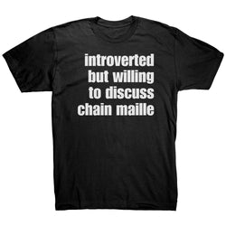 Introverted Chain Maille Unisex Tee - MailleWerX