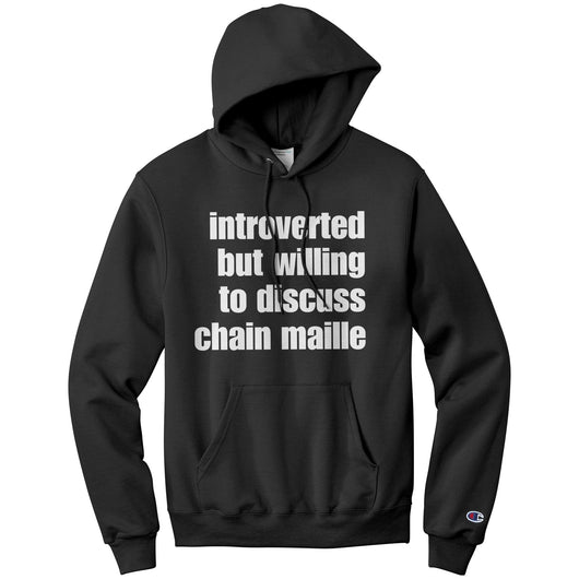 Introverted Chain Maille Unisex Hoodie - MailleWerX