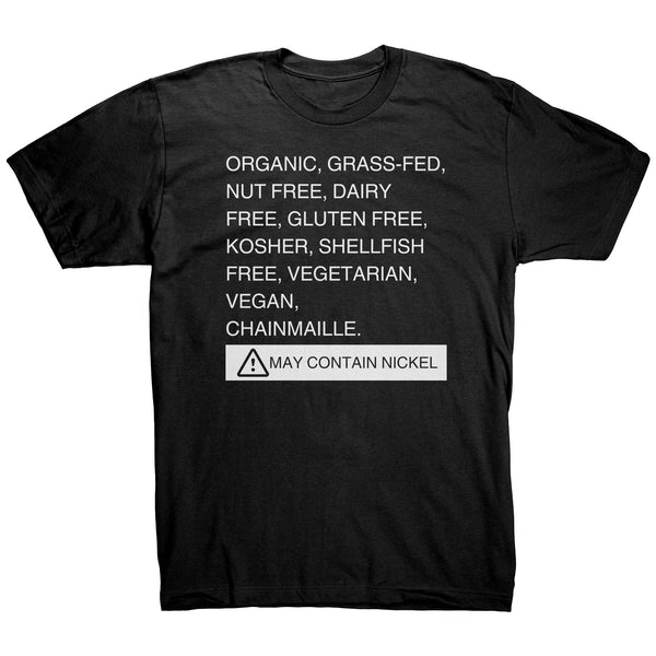 Organic Chainmail Unisex T-Shirt - MailleWerX