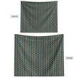 Green Chainmail Hoodoo Hex Tapestry - MailleWerX