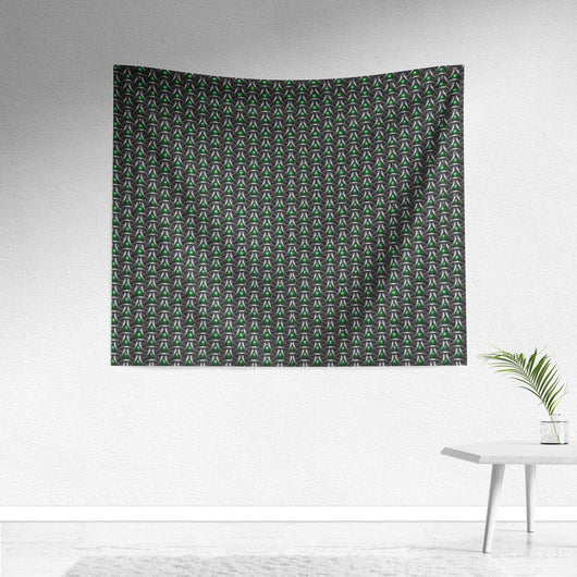 Green Chainmail Hoodoo Hex Tapestry - MailleWerX