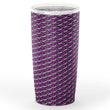 Pink Chainmail Dragonscale Tumbler - MailleWerX