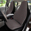Red Chainmail Hoodoo Hex Car Seat Covers - MailleWerX