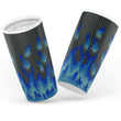 Blue Chainmail Flames Tumbler - MailleWerX