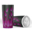 Pink Chainmail Flames Tumbler - MailleWerX