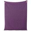 Pink Chainmail Dragonscale Microfleece Blanket - MailleWerX