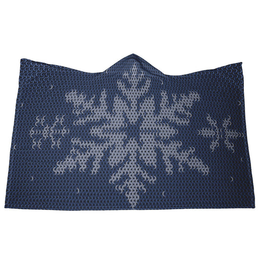 Chainmail Snowflake Hooded Blanket - MailleWerX