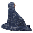 Blue Chainmail Christmas Hooded Blanket - MailleWerX